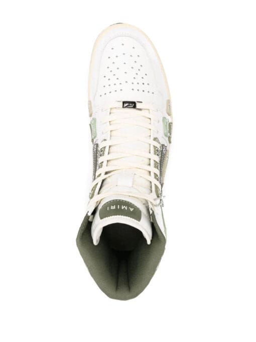 Amiri bandana panelled sneakers - Image 4