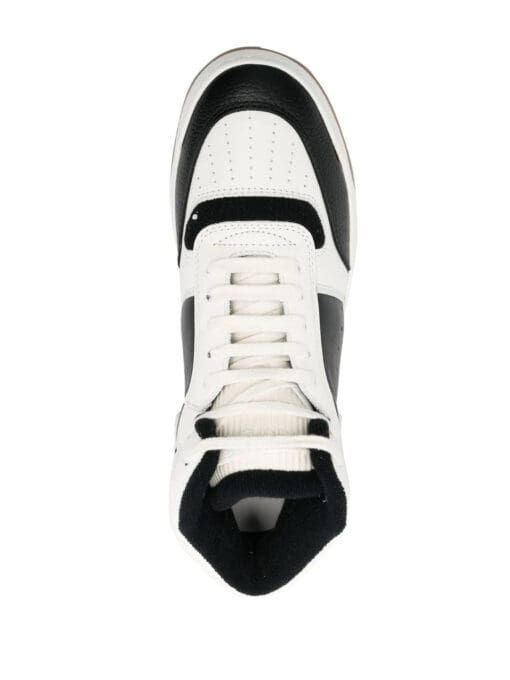 Saint Laurent colour-block high-top sneakers - Image 4