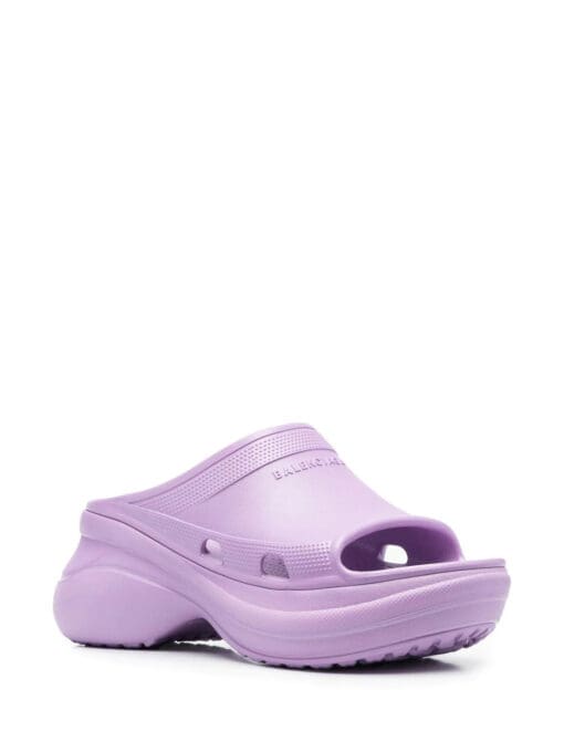 Balenciaga x Crocs Pool Crocs platform sandals - Image 2