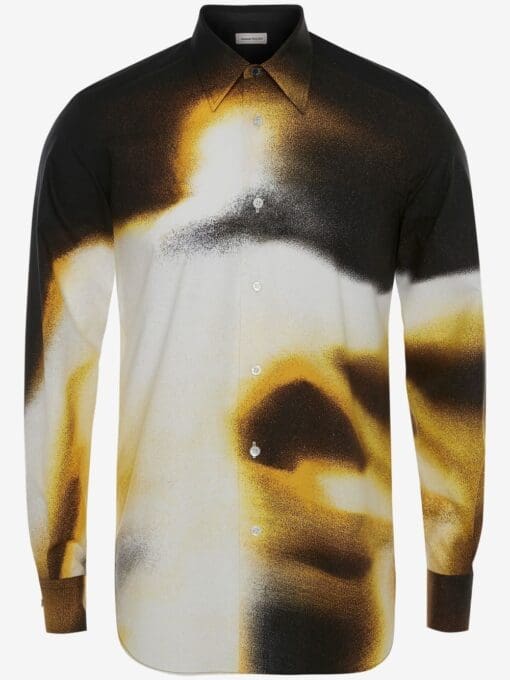 Alexander Mcqueen graphic-print long-sleeve shirt