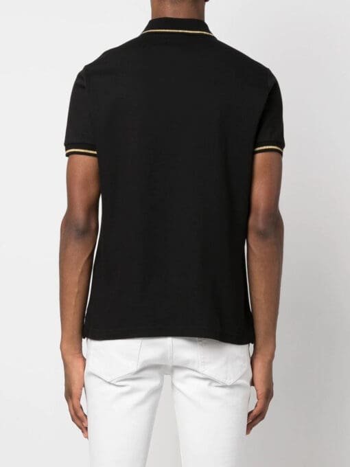 Versace logo-badge polo-shirt - Image 4