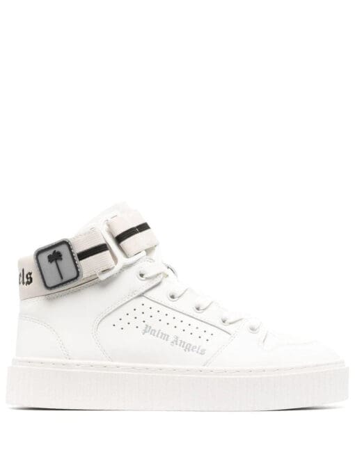 Palm Angels branded strap-detail sneakers