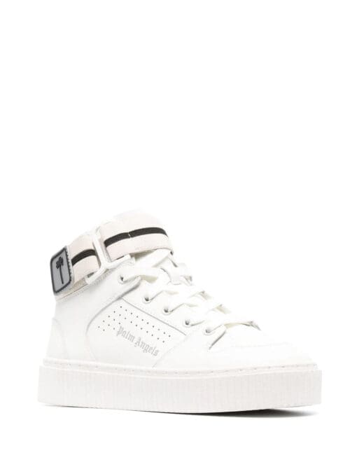 Palm Angels branded strap-detail sneakers - Image 2