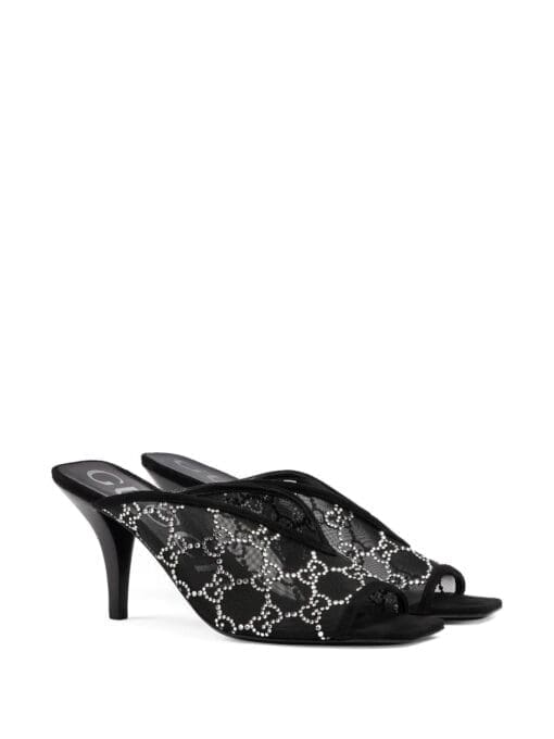 Gucci GG crystal embellished sandals - Image 2