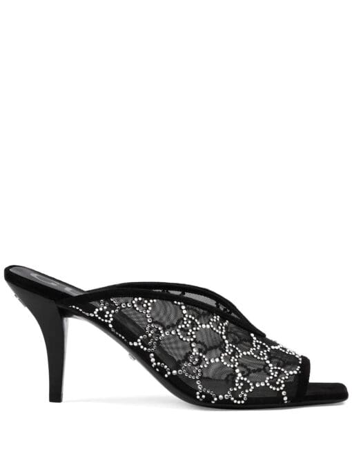 Gucci GG crystal embellished sandals