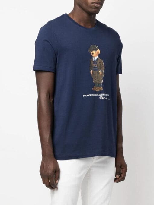 Polo Ralph Lauren teddy bear-print short-sleeved T-shirt - Image 3