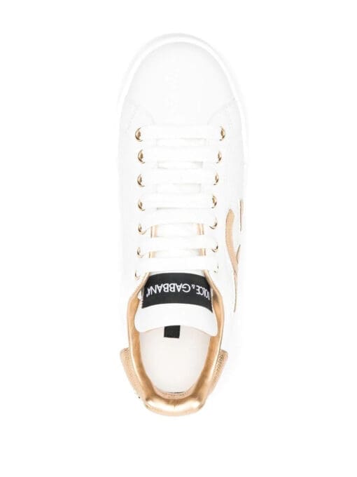 Dolce & gabbana  DG-embellished low-top sneakers - Image 4