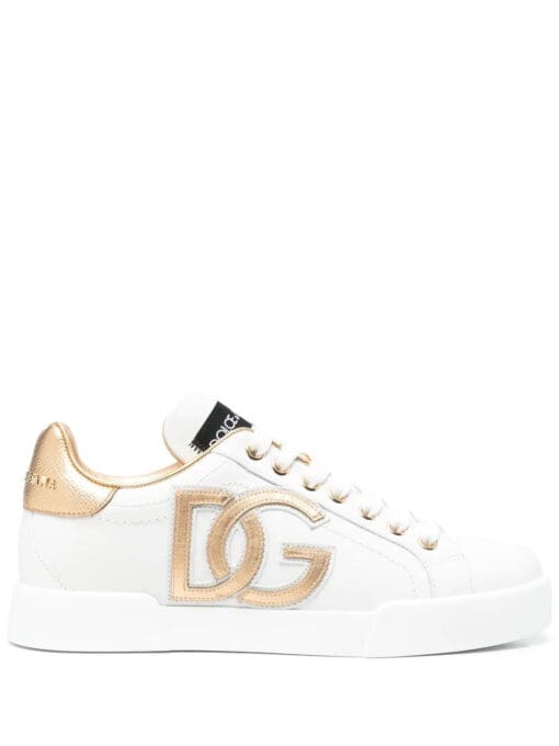 Dolce & gabbana  DG-embellished low-top sneakers