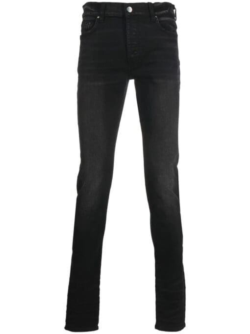 Amiri aged skinny jeans