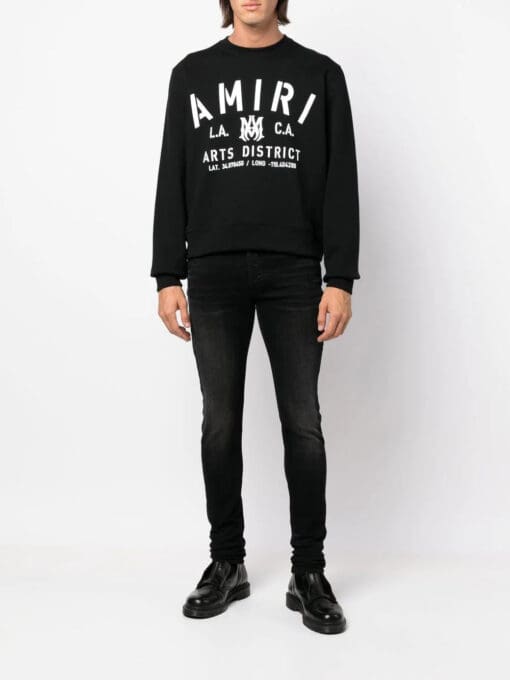 Amiri aged skinny jeans - Image 2