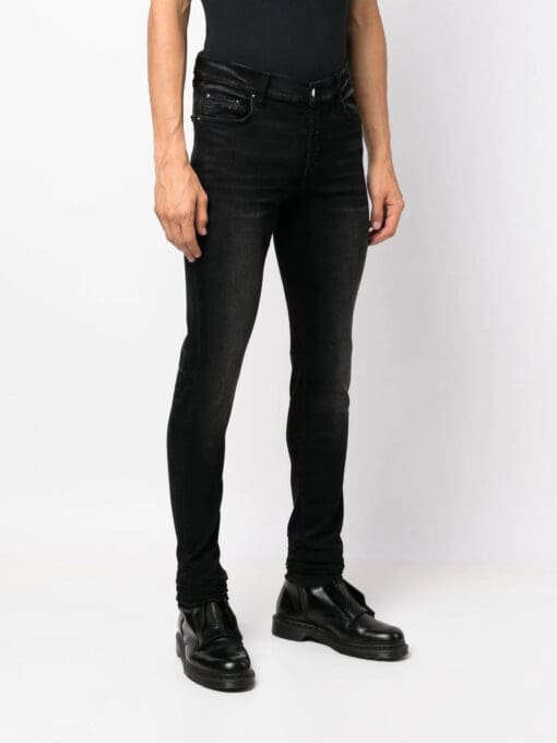 Amiri aged skinny jeans - Image 3