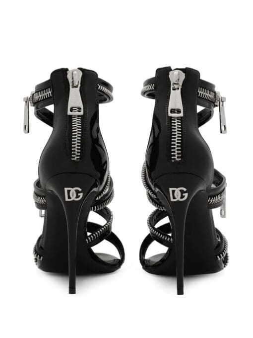 Dolce & gabbana  105mm zip-detail sandals - Image 3