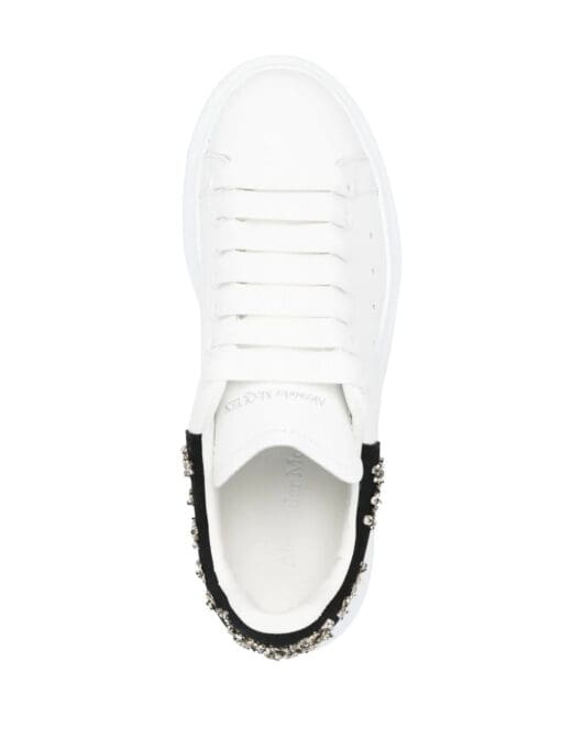 Alexander Mcqueen embellished low-top sneakers - Image 4