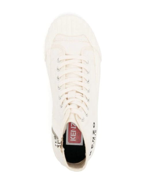 Kenzo embroidered-logo hi-top sneakers - Image 4