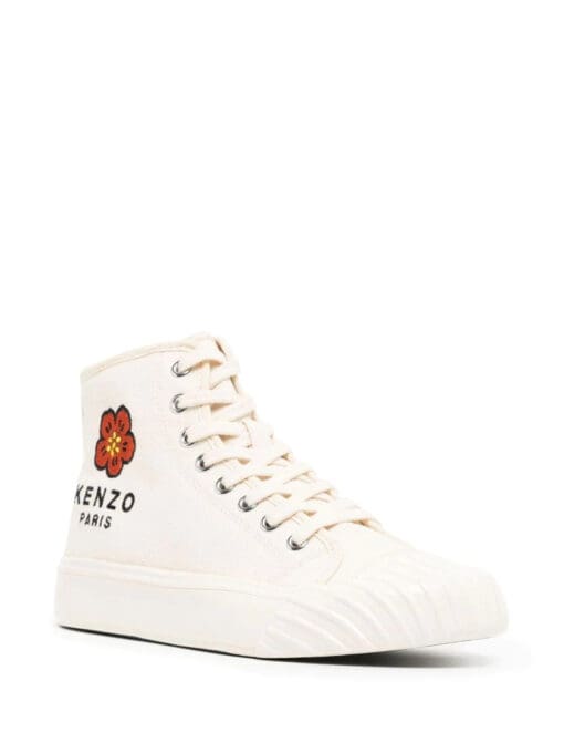 Kenzo embroidered-logo hi-top sneakers - Image 2