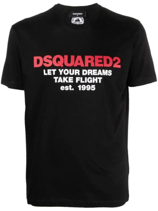 Dsquared2 slogan logo-print T-shirt