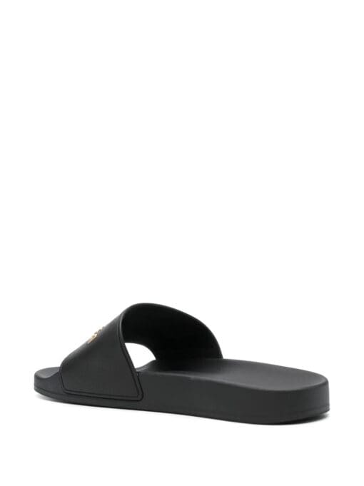 Balenciaga  logo-strap pool slides - Image 3