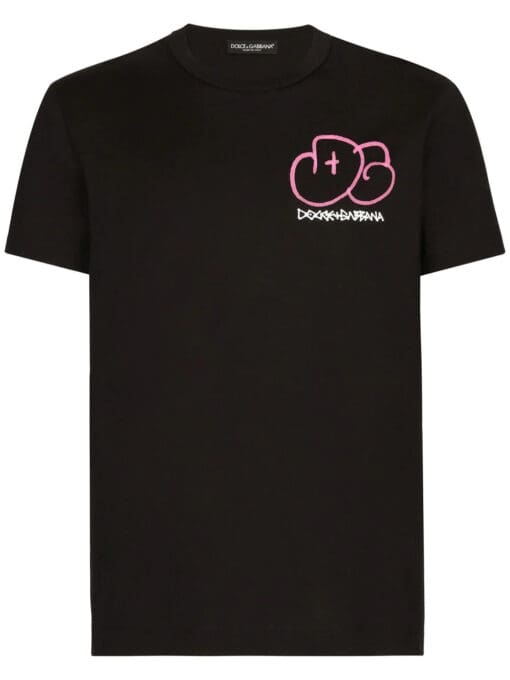 Dolce & gabbana  DG logo-print cotton T-shirt