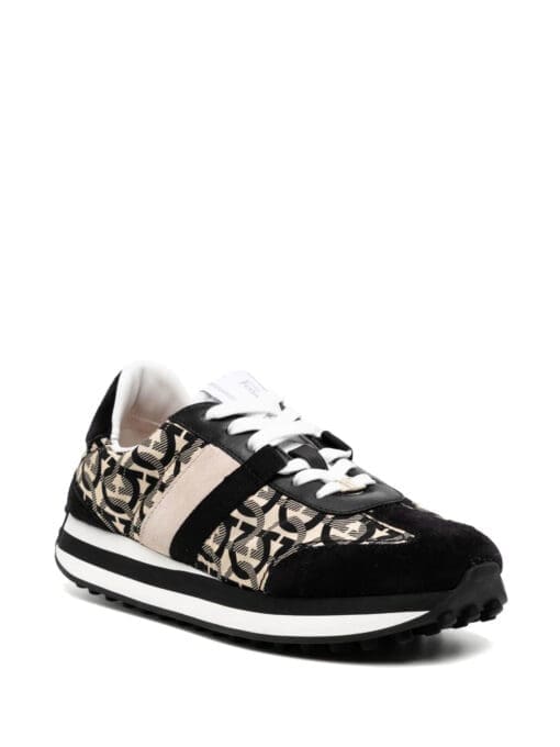 Ferragamo Gancini-print low-top sneakers - Image 2