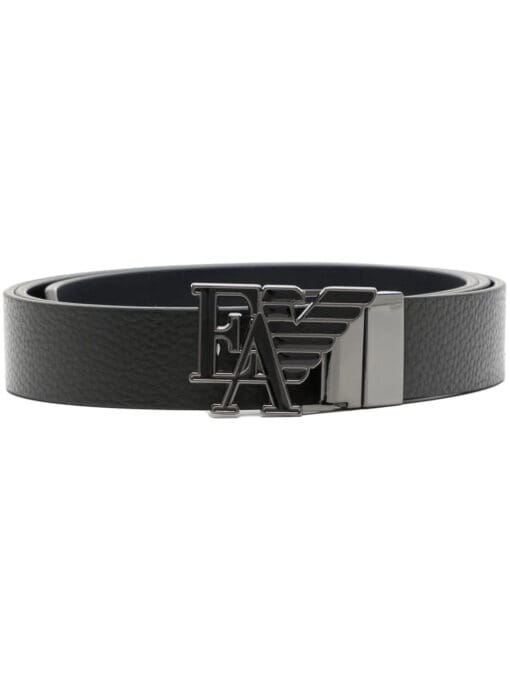 Emporio Armani logo-buckle belt