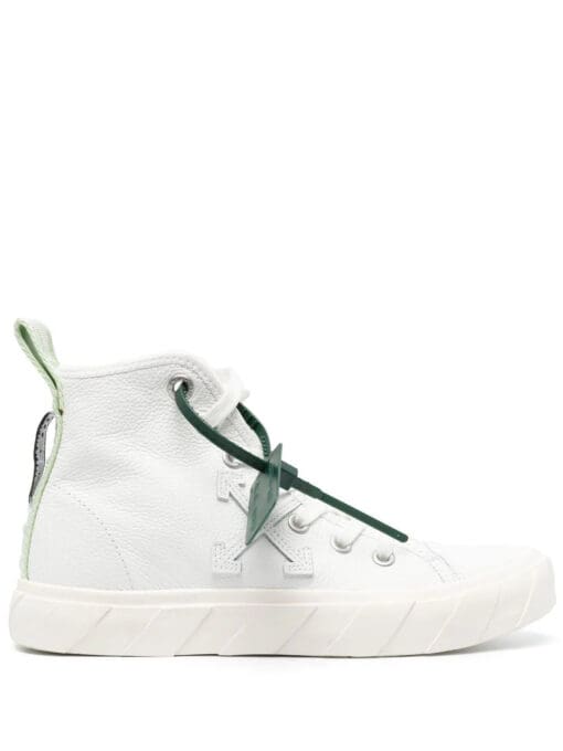 Off-white Vulcanised high-top sneakers