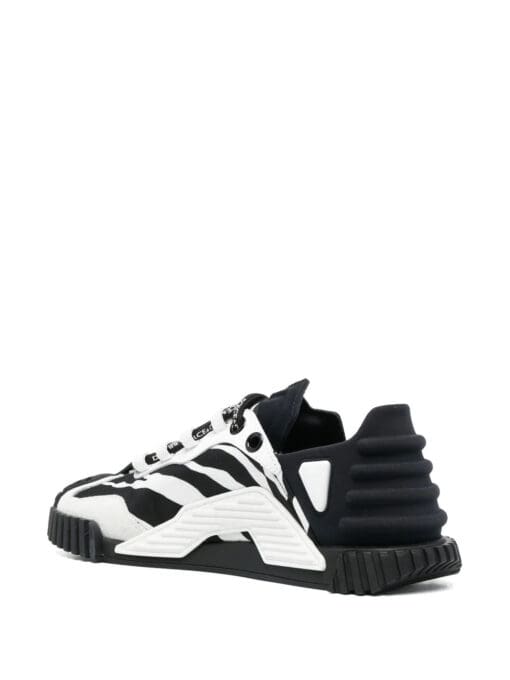 Dolce & gabbana  panelled lace-up sneakers - Image 3