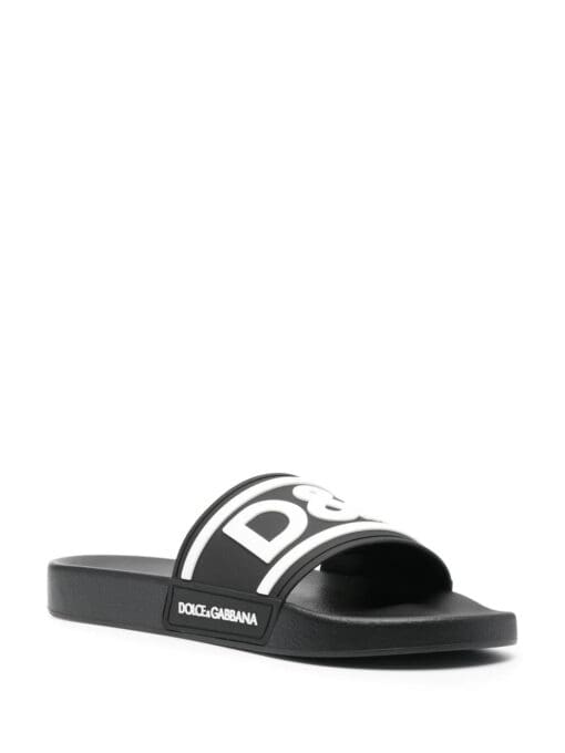 Dolce & Gabbana  logo-print beach sliders - Image 2