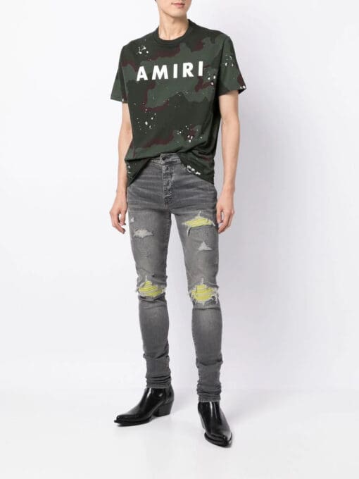 Amiri mid-rise ripped skinny jeans - Image 2