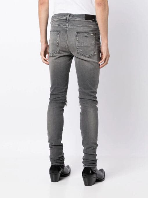 Amiri mid-rise ripped skinny jeans - Image 4