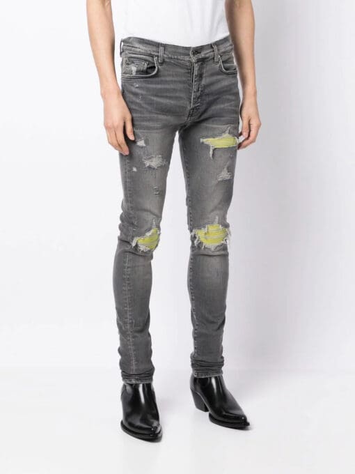 Amiri mid-rise ripped skinny jeans - Image 3