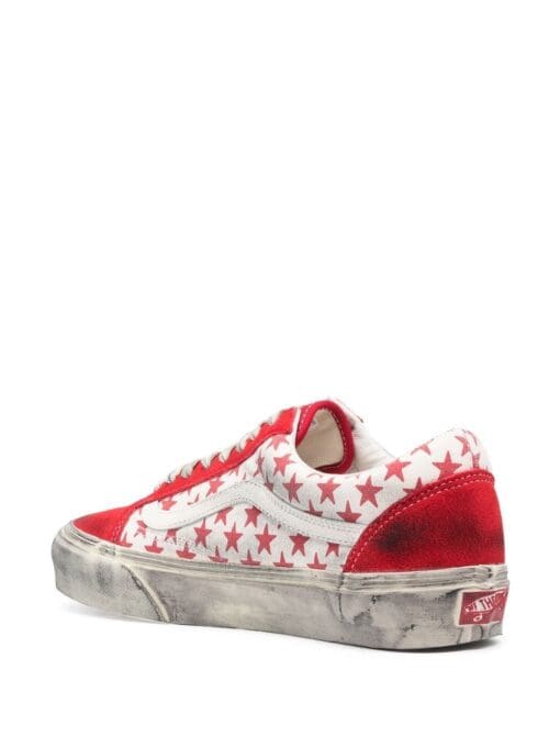 Vans two-tone star-print sneakers - Image 3