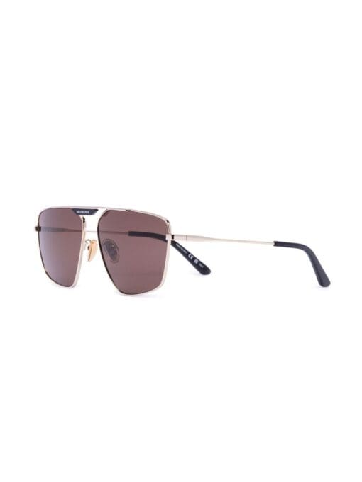 Balenciaga Eyewear geometric pilot-frame sunglasses - Image 2