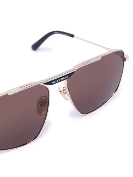 Balenciaga Eyewear geometric pilot-frame sunglasses - Image 3