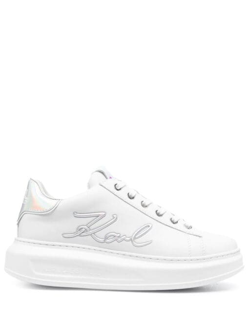 Karl Lagerfeld debossed-logo detail sneakers