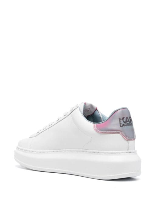 Karl Lagerfeld logo-print lace-up sneakers - Image 3