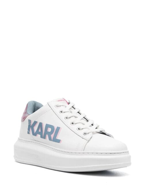 Karl Lagerfeld logo-print lace-up sneakers - Image 2