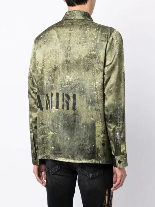 Amiri Army Stencil M-65 shirt - Image 4