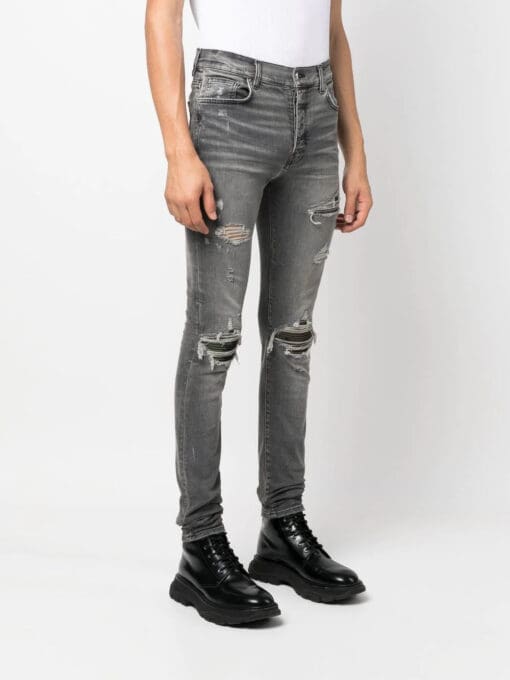 Amiri distressed-effect slim-fit jeans - Image 3