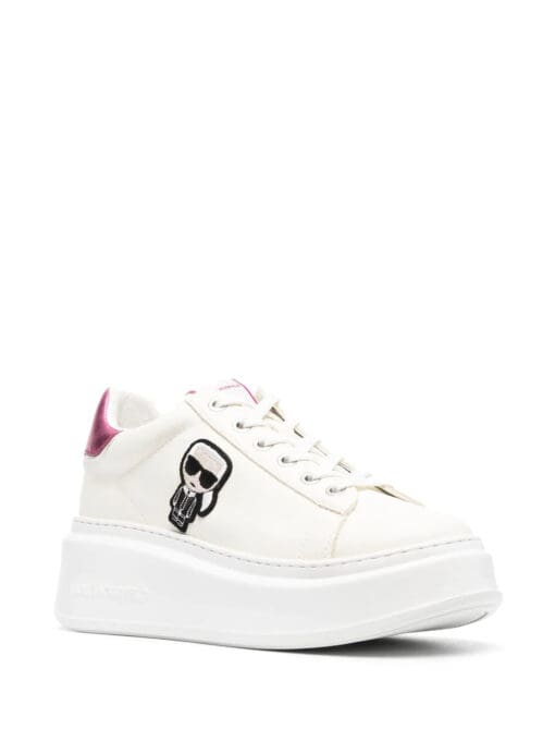 Karl Lagerfeld Ikonik-patch platform sneakers - Image 2