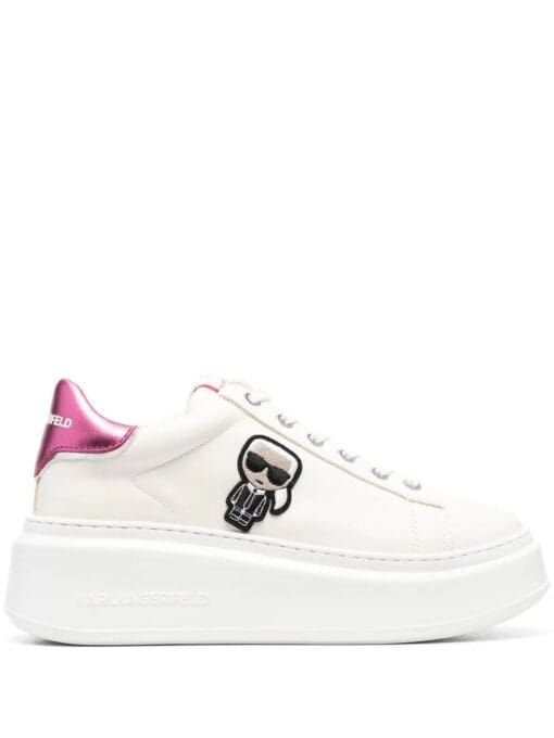 Karl Lagerfeld Ikonik-patch platform sneakers