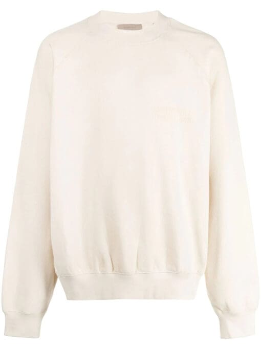 FEAR OF GOD ESSENTIALS  debossed-logo cotton sweatshirt