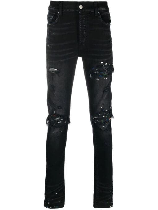 Amiri MX1 ripped skinny jeans