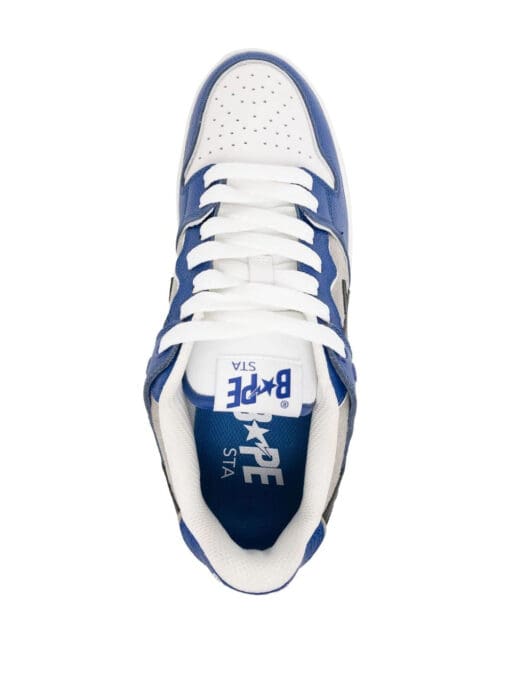 A Bathing Ape panelled low-top sneakers - Image 4