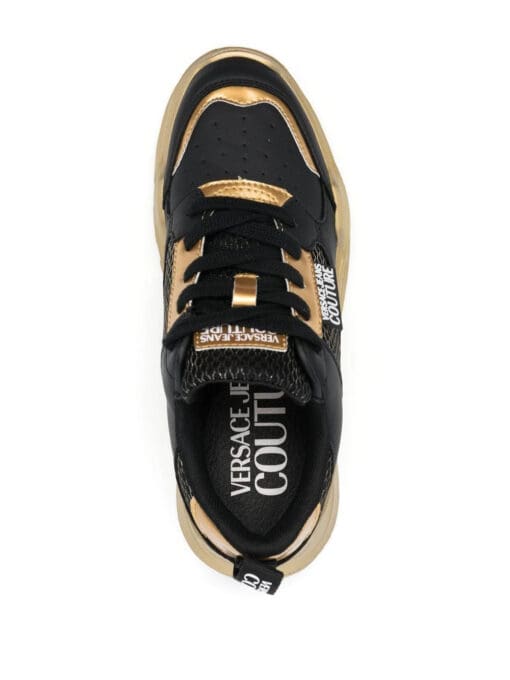 Versace lo-top leather sneakers - Image 4