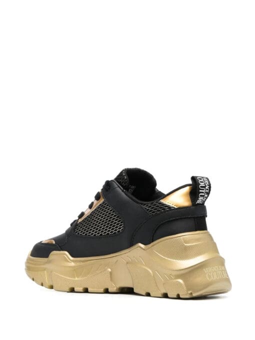 Versace lo-top leather sneakers - Image 3