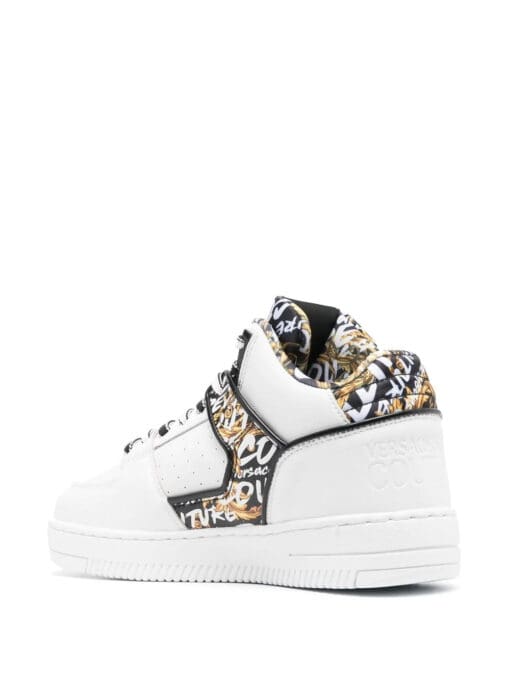 Versace baroque-print hi-top sneakers - Image 3