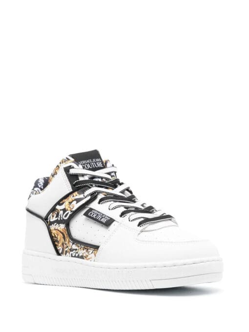 Versace baroque-print hi-top sneakers - Image 2