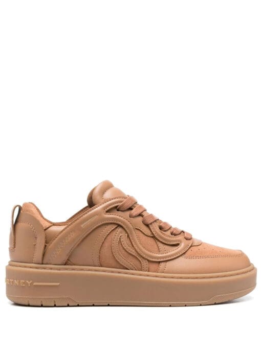 Stella McCartney S-Wave embroidered sneakers