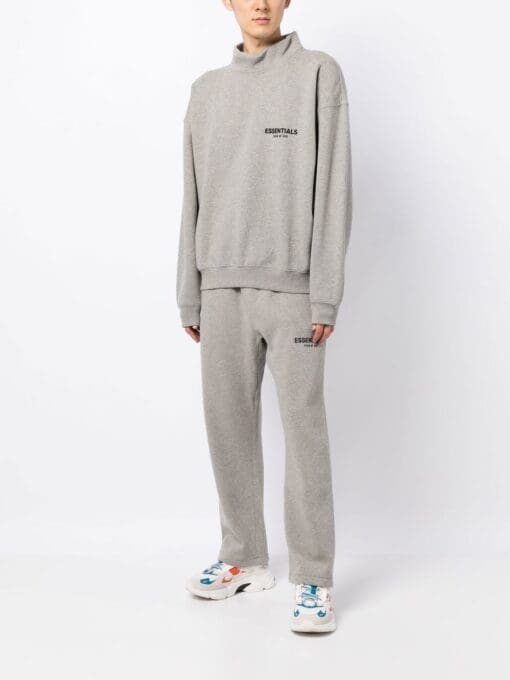 FEAR OF GOD ESSENTIALS  logo-print cotton-blend sweatshirt - Image 2