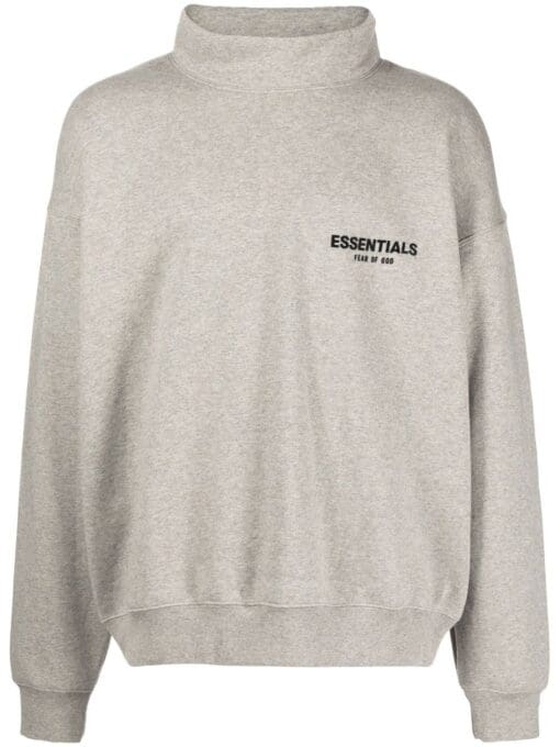 FEAR OF GOD ESSENTIALS  logo-print cotton-blend sweatshirt